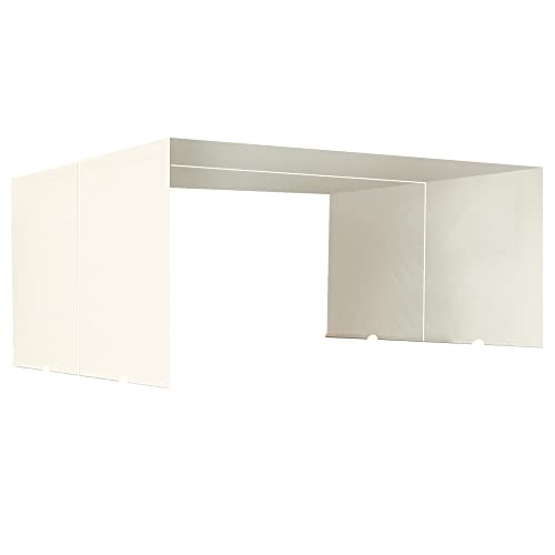 Outsunny - Lienzo de repuesto para pérgola (5 x 2,4 m, 3 x 3 m), color beige