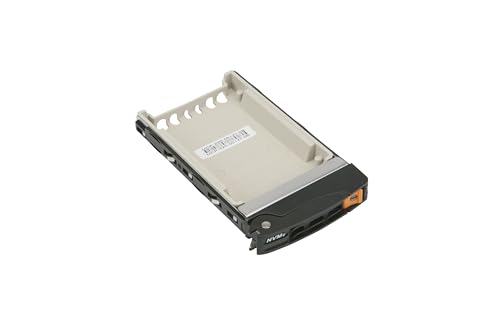 Adaptador de bahía para disco Supermicro negro y naranja miniatura 1