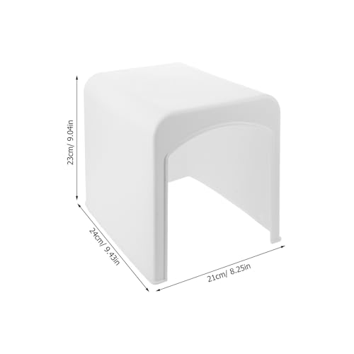 Housse pompe à eau extérieure étanche plastique blanc jardin - 3