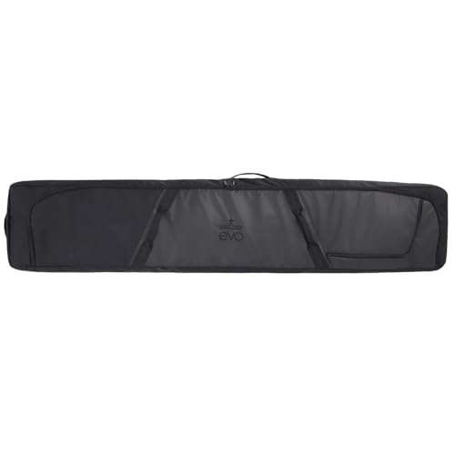 evo Roller Ski Bag with Wheels Padded Ski Travel Bag for 2 Pairs of Skis Poles Boots & Accessories