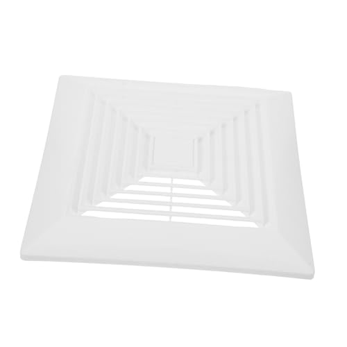 GLEAVI Carcasa De Ventilador De Extracción Con Para Baño De Repuesto Para Ventilador De Techo Plástico Para Ventilación De Pared Cocina