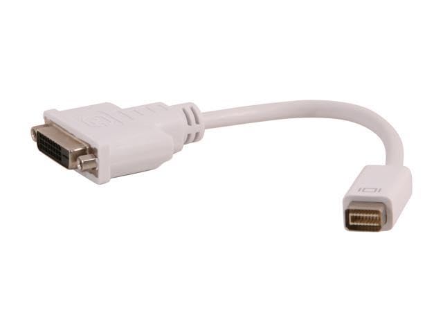 Adaptateur Mini DVI vers HDMI Blanc 8,5" pour connecter votre Mac à un écran HD