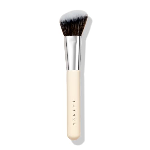 Haleys Cream Blush Brush, Soft Bristles, Blending Makeup Brush, Vegan