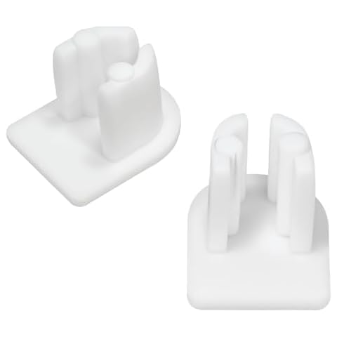 Vinyl Shutter Tilt Bar End Cap Variety 4, Plantation Shutter Repair Kit Fit Plantation/Hunter Douglas/Breezeway, Used to Secure The Shutter Connection Inside The Control Rod Cover