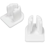 Vinyl Shutter Tilt Bar End Cap Variety 4, Plantation Shutter Repair Kit Fit Plantation/Hunter Douglas/Breezeway, Used to Secure The Shutter Connection Inside The Control Rod