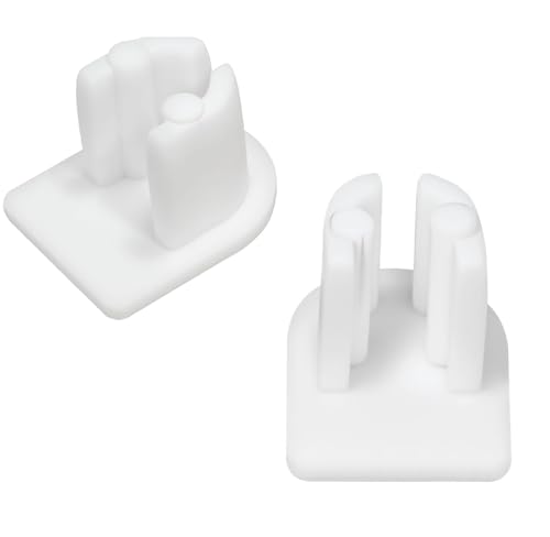 Vinyl Shutter Tilt Bar End Cap Variety 4, Plantation Shutter Repair Kit Fit Plantation/Hunter Douglas/Breezeway, Used to Secure The Shutter Connection Inside The Control Rod