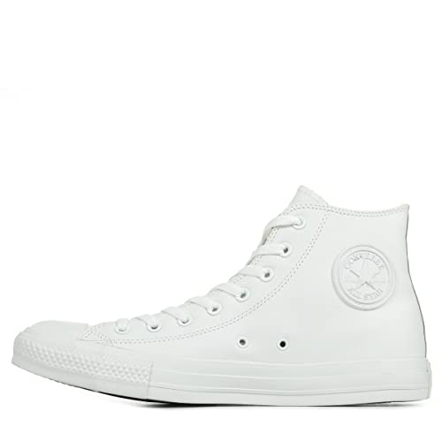 Converse All Star Hi Canvas Zapatillas Blancas Ópticas-UK 7.5