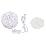 Turbina compacta para lavadora y lavavajillas portátil para lavar calcetines y ropa interior, diseñada para viajes y espacios pequeños como dormitorios y caravanas