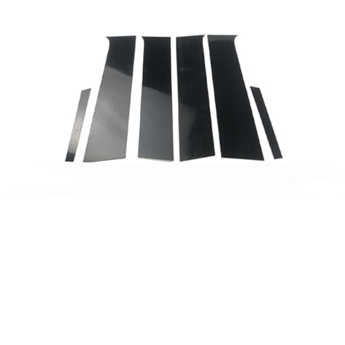 Accesorios de calcomanía de estilo cromado para renovar las molduras de ventana de Chevrolet Aveo