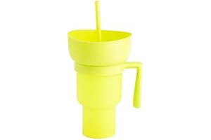 32oz Color Changing Tumbler with Built-in Snack Bowl