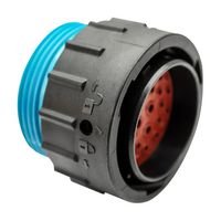 AHDP06-24-29PR-WTA - Industrial Circular Plug 29POS Cable