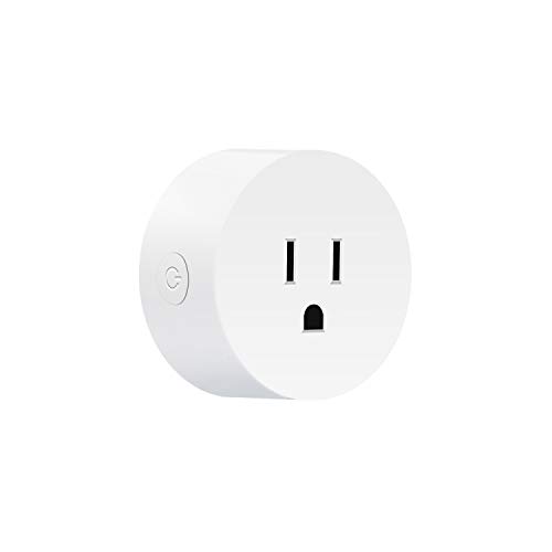 Yakry Smart Plug Wireless Mini Socket Outlet Compatible with Alexa and Google Assistant & IFTTT No Hub Required with Remote Control Your Devices from Anywhere