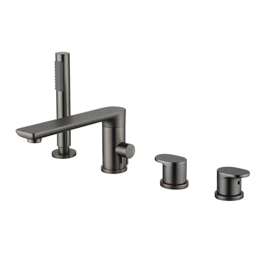 Mitigeur de bain 4 trous design en T pour transformer votre rituel de douche