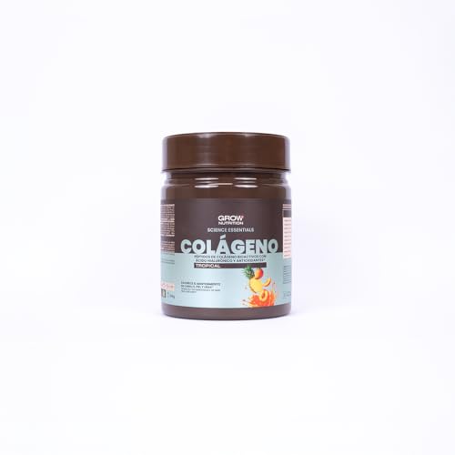 Grow Wellness - Colágeno | Sabor Tropical| Envase de 300g