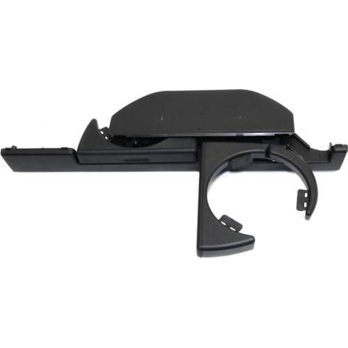 Portavasos frontal negro para BMW E39 1997-2003 miniatura 2