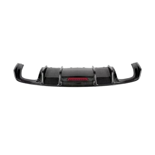 Diffuseur arrière en fibre de carbone Audi C7 A6 2012-2015 avec embouts d'échappement sport