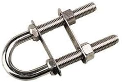 0.38 x 4.25 in. Stainless Steel Bow Eye