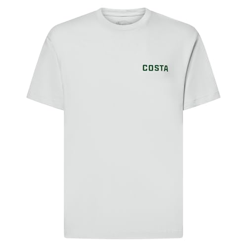 T-Shirt Inshore Crest Costa Del Mar Blanc XX-Large en tissu respirant