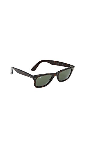 Óculos de Sol Ray-Ban Wayfarer 0RB2140 902 Tam 50 / Marrom Tartaruga - Lentes Verde