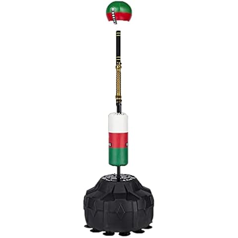 Professional Combat Training Fitness Equipment Boxing Speed Response Target Shooting Tumbler Boxing Punching Bag (Color : Green, Size : 150-180cm) Cover