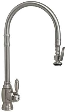 Waterstone 5500-PC Extended Reach Plp Pulldown Faucet, Polished Copper