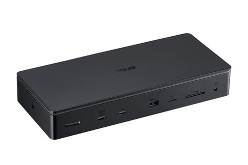 ASUS Master Thunderbolt 5 Dock DC510 – Station d’Accueil 13-en-1 – 3 Écrans 8K, 140W PD, SSD M.2 NVMe, 80Gbps, USB 3.2, RJ45 2.5GbE