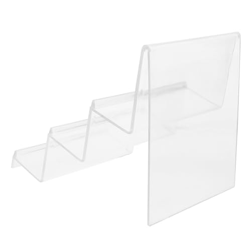 BUGUUYO Soporte De Exhibición De La Cartera Soportes De Monitor para Escritorios Soporte para Laptop Pararse Soporte De Computadora Soporte De Monitor Mostrar Mesa El Plastico Transparent
