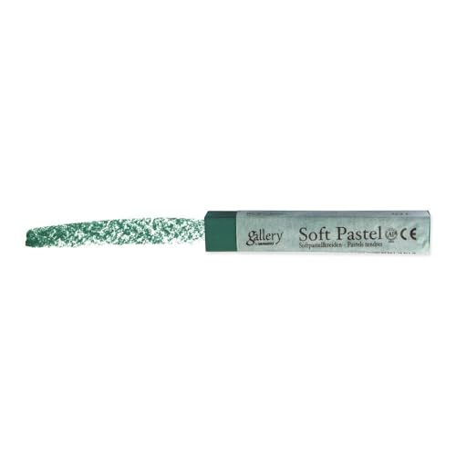 Mungyo - MUNGYO Juniper Green Trockenpastell, quadratisch, 6 Stück