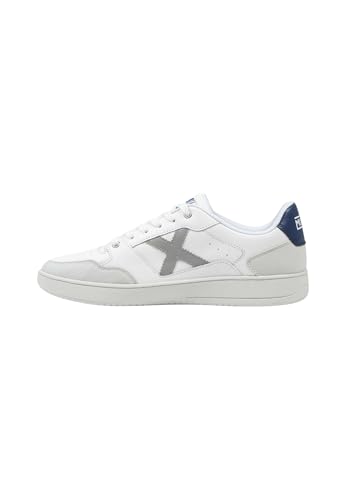 Munich Legit Man 103 tennis homme blanc bleu marine 8908103