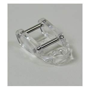 ZIGZAGSTORM 859836009 Snap On Free Motion Quilting Closed Toe Presser Foot (QC) for Elna,Janome Sewing Machine - 859836009