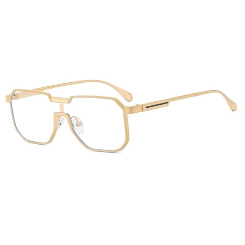 Lunettes de soleil tendance à monture dorée dégradée pour vos terrasses et sorties