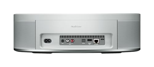 YAMAHA MusicCast 50 – Enceinte bluetooth 70W – Système audio Multiroom, Wifi, Airplay – Enceinte maison – Compatible avec smartphones et ordinateurs – Blanche