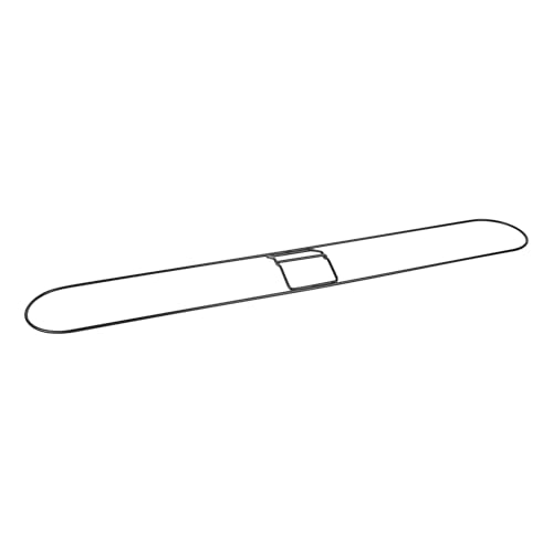 Restaurantware-MOP Frame ONLY: Clean Tek Professional 38.5 x 5 Inch Dust Mop Frame, 1 Snap-On Wire - Dust Cleaning Head and Handle Sold Separately, for Home Or Office, Iron Wire by Restaurantware - Image 2