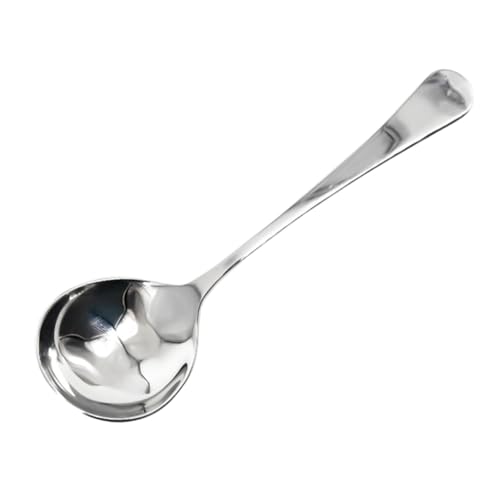 Gadpiparty Cucchiaio per Assaggio Caffè in Acciaio Inossidabile 304 Cucchiaino per Mescolare e Servire Tè o Gelato Design Ergonomico Finitura Lucida a Specchio Lavabile in Lavastoviglie
