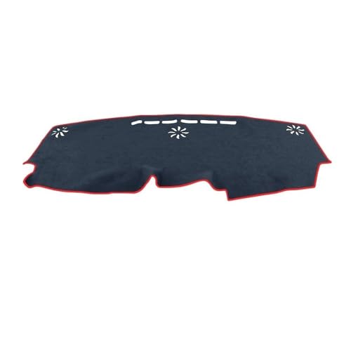 Tapis tableau de bord anti-fissure Toyota Sienna protège-soleil sans HUD noir