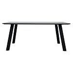 OUTLIV. Gartentisch Burnie Aluminium Betonoptik Anthrazit