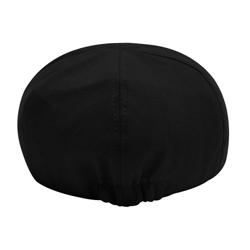 Image of ZLYC Men Cotton Flat Cap Summer Scally Ivy Gatsby Newsboy Beret Driver Cabbie Hunting Hat