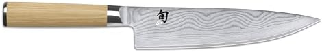 KAI Shun Classic Couteau de Chef Japonais Blanc 20 cm Longueur de...