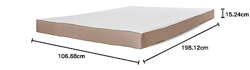 Image of Wakefit ErgoTech EcoLatex Classic Mattress - 10 Years Warranty, Single Bed, Natural Latex, 6-Inch, 78x42x6 Inches, Firm, 7-Zone