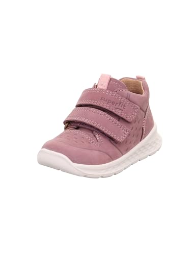 Superfit Breeze Unisex Kinder Lauflernschuhe , Lila Rosa 8510 1, 23 EU