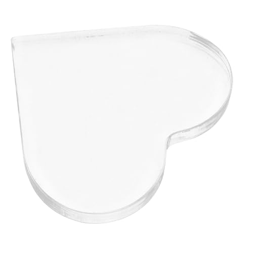 Holibanna Conmemorativo Letrero De Mesa Conmemorativo Conformado Grabado Pizarra Acrílica Material De Artesanía De Bricolaje Placa Acrílica Multifunción Acrílico Transparent