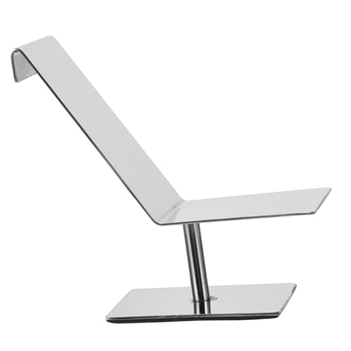 PRETYZOOM Shoe Display Holder for Block Heels Stainless Steel Storage Rack Display Stand Showing St