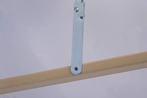 Cavalletto professionale da lavoro in legno di