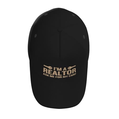 I'm A Realtor Baseball Hats for Men and Women - Classic Adjustable Hats4