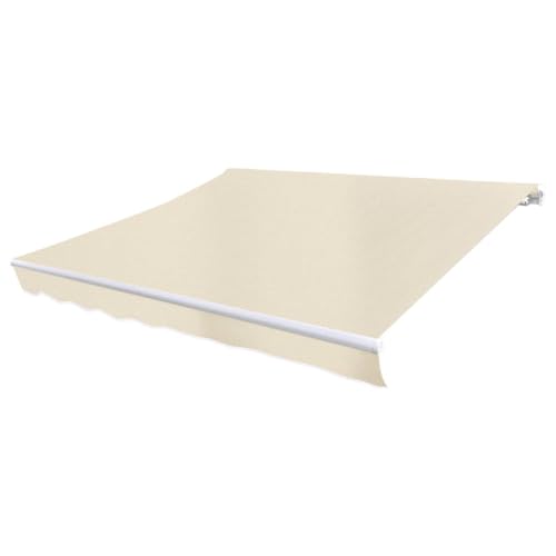 Haut de rechange résistant en polyester crème pour store extérieur - 3