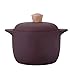 YIMINGYANG Zupa zapiekanka, ceramiczny garnek do gotowania fioletowy gliny zapiekanka Zisha parowca Płyta Gulasz Gulasz Naczynia Ceramiczne Stockpot do stosowania wielofunkcyjnego (rozmiar: 2.5l) (roz