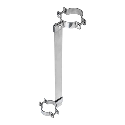 Chain Link Gate Closer, Briidea Automatic Gate Closer, Adjustable Closing Tension, Works Great for Any Chain Link Gate Up to 4 Foot Wide (Silver)