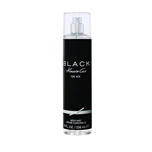 Kenneth Cole Black For Her Body Spray Mist for Women, 8 Fl Oz