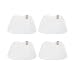 Nispira Replacement Filter Set for Shark XFF350 & XHF35 Navigator Lift-Away NV350, NV351, NV352, NV355, NV356, NV357, NV360, NV370, NV391, UV440, UV490, UV540, 4 Sets
