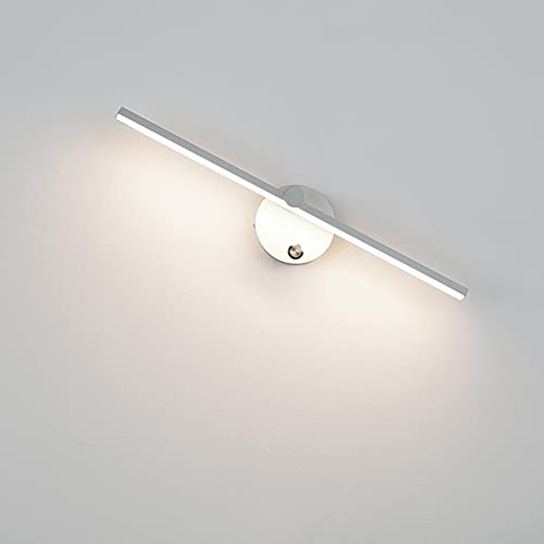 Lámpara de baño lineal led de 8w y luz para espejo de tocador ajustable